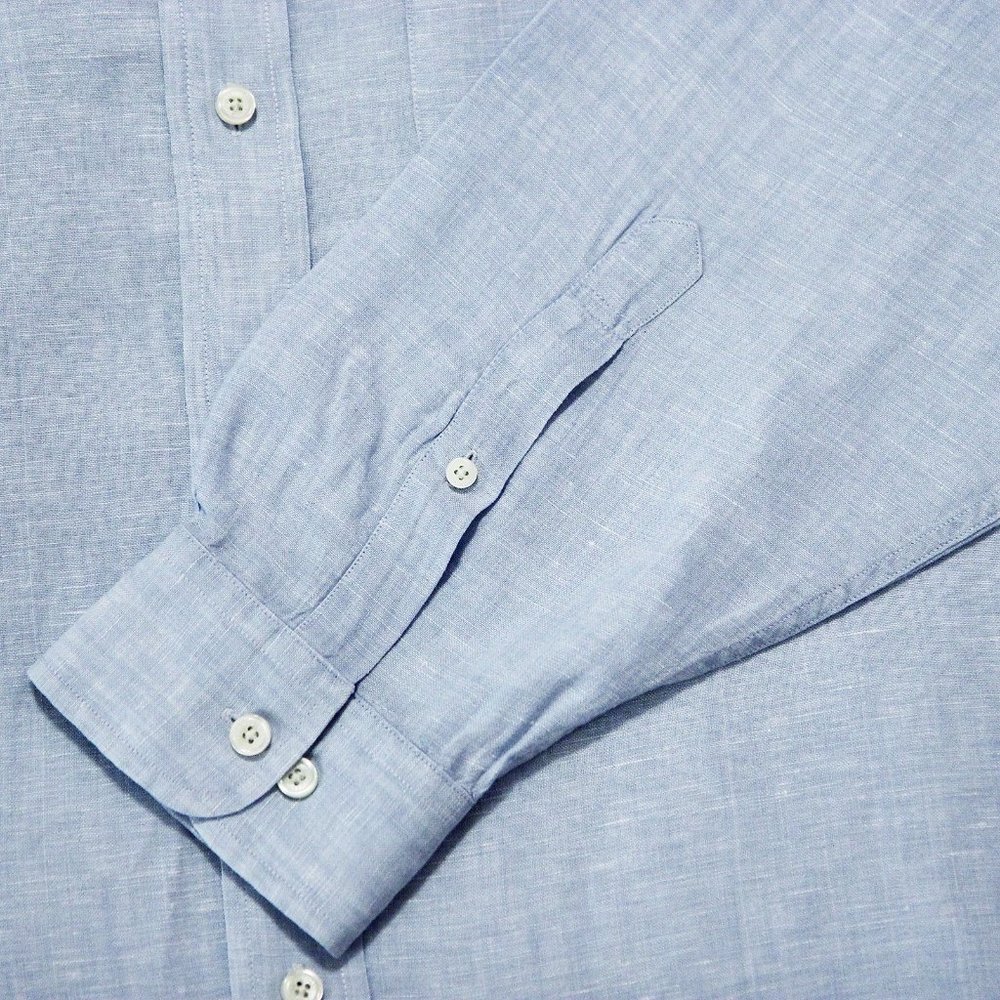 Brooks Brothers 100% Irish Linen Button Down Shirt - Picture 5 of 8